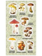 Aufkleber für giftige Pilze