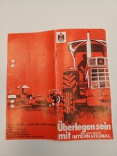 IHC Prospekt Techn. Daten Schlepper Pflüge Grubber Pressen Frontlader ( Kopie )