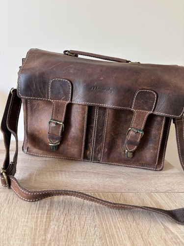 Ledertasche groß monarchy - ledertasche,
