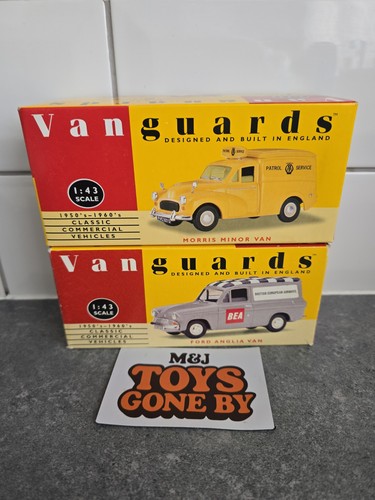 Vanguards ford anglia van