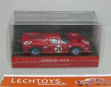 Wiking 1:87, Ferrari 412 P, rot, 24h Daytona 1967, Loh Collection Sondermodell