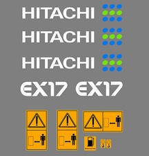 Hitachi EX17 Mini Bagger