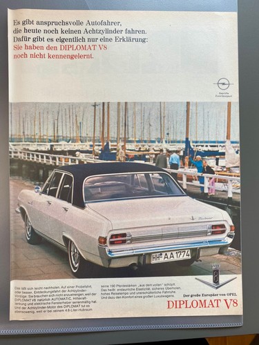 1967 opel diplomat v8 - 1967,