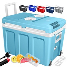 KESSER® 40L Kühlbox 12V 230V Mini-Kühlschrank Thermoelektrische Warmhaltebox NEU
