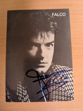 Falco, Autogrammkarte, handsigniert,