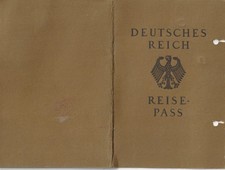 Reisepass Deutsches Reich -