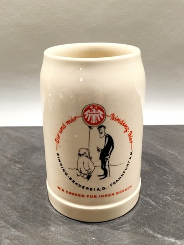 Alter bierkrug dir und - dir,