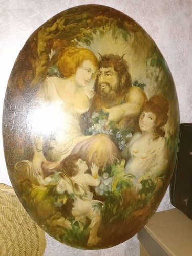 ölgemälde auf holzplatte - Ölgemälde,