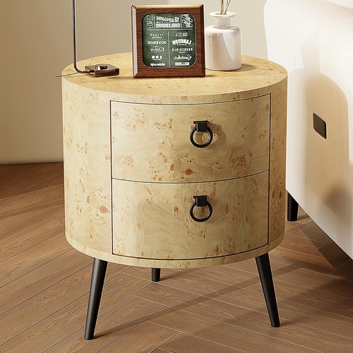 Runder beistelltisch holz - runder,