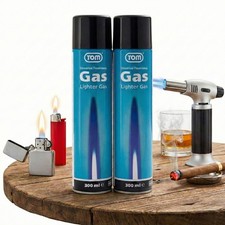 Feuerzeug Nachfüll Gas 2 x