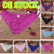 DE!Herren Sissy Unterhose Spitze Mesh Slip Höschen Tanga Bikini Unterwäsche