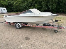 Sportboot gebraucht Hellwig Marathon v525 mit BMW B190 Motor Inklusiv Trailer.
