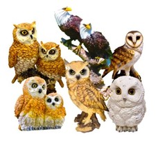 Muwse Deko Eule Uhu Adler 100%