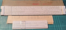 2 Rechenschieber , Aristo-Scholar Nr. 0903 + ECOBRA Rietz R141