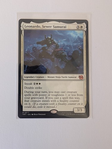 Mtg leonardo sewer samurai - mtg, leonardo,