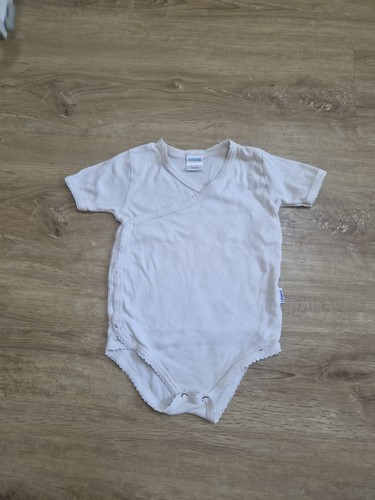Weißer kurzarmbody wickelbody - weißer,