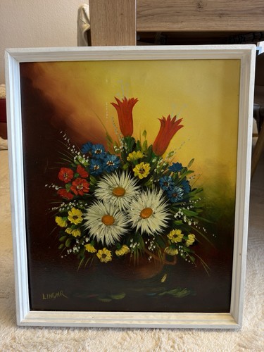Vintage ölgemälde - vintage,