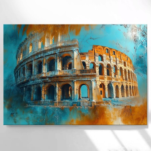 Kolosseum italien leinwand - kolosseum,