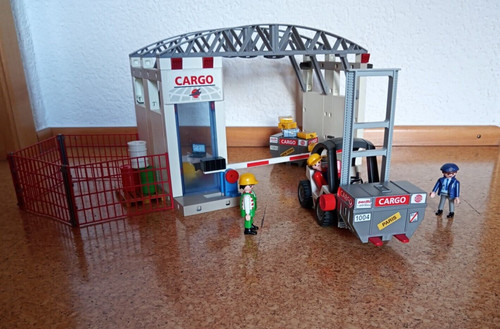 Playmobil set 4314 cargohalle - set,