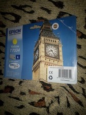Epson T7034 Tinte  GELB  WP 4015 4025 4095 4515 4525 4535 4545 4595 in  OVP