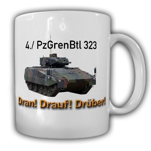 Tasse pzgrenbtl 323 - tasse,