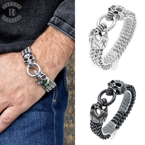 Panzerarmband totenkopf skull - totenkopf,