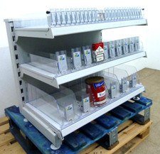 Zigaretten Regal 66,5cm Tabak E-Zigarette E-Liquid 27 Fächer Set Tego Pusher