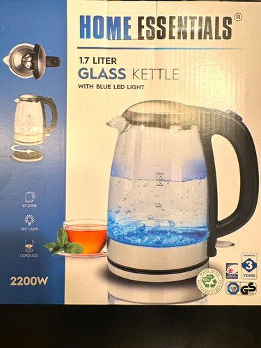 Home essentials glass kettle - home,
