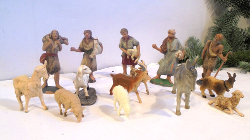Krippenfiguren hirten 9 - krippenfiguren, 5