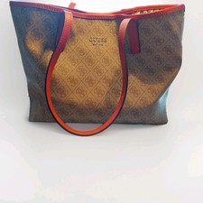 GUESS Damen Shopper Latte Logo