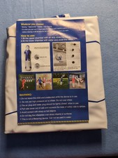 Aufblasbarer Fussballer, Blau