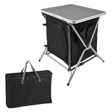 2-in-1 Camping Schrank Tisch -