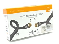 Inakustik Sat Antennenkabel  3,0m  F-Plug  vergoldete Stecker  Premiumqualität !