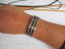 Silver 3 Bangle Bracelet