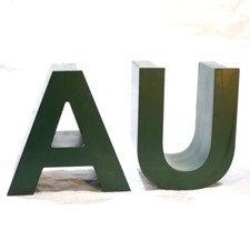 Werbebuchstabe Buchstabe Deko Vintage Wandmontage 