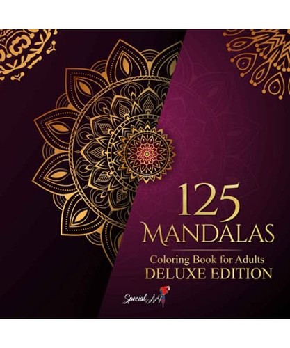 125 mandalas adult - 125, an