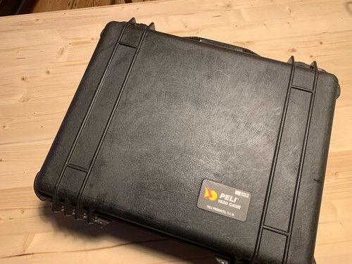 Peli case 1550 wie neu - wie,