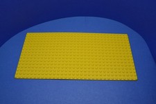 LEGO Basisplatte Bauplatte Grundplatte 32x16 gelb Yellow Baseplate 16x32 3857