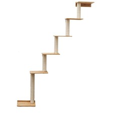 215 cm Wandkratzbaum mit 6