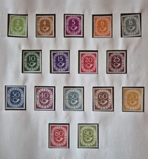 Bund BRD Mi.Nr. 123 - 138