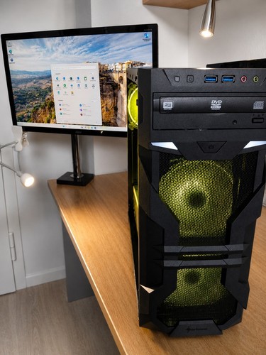Gamer komplett amd ryzen - pc,