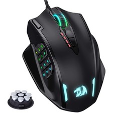 RGB Kabelgebundene Gaming-Maus mit 12.400 DPI und 20 programmierbaren Tasten