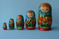 5 lustige Babuschka Matruschka