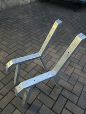 2x Bankgestell geschwungen