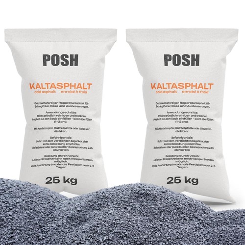 Posh kaltasphalt 2x25kg - 2x25kg, (50kg)