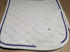 Eskadron, Schabracke, Satteldecke, Dressur, weiß