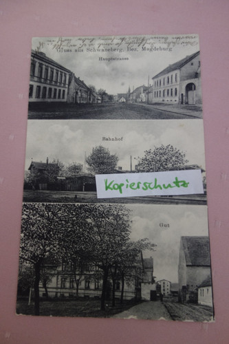Schwaneberg 1916 börde - ak,