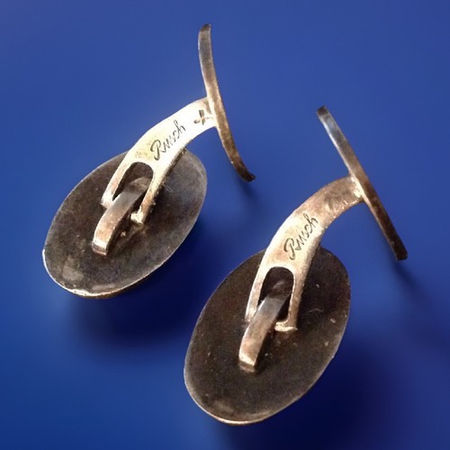 Paar manschettenknöpfe silber - paar,