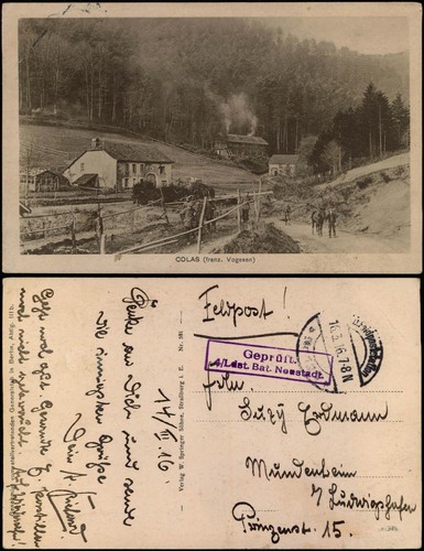 Cpa frankreich colas franz - cpa,