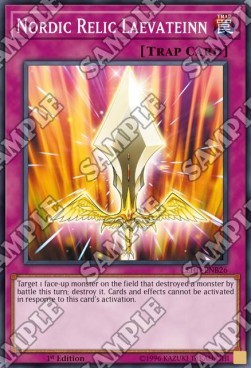 Yugioh nordic relic laevateinn - nordic,